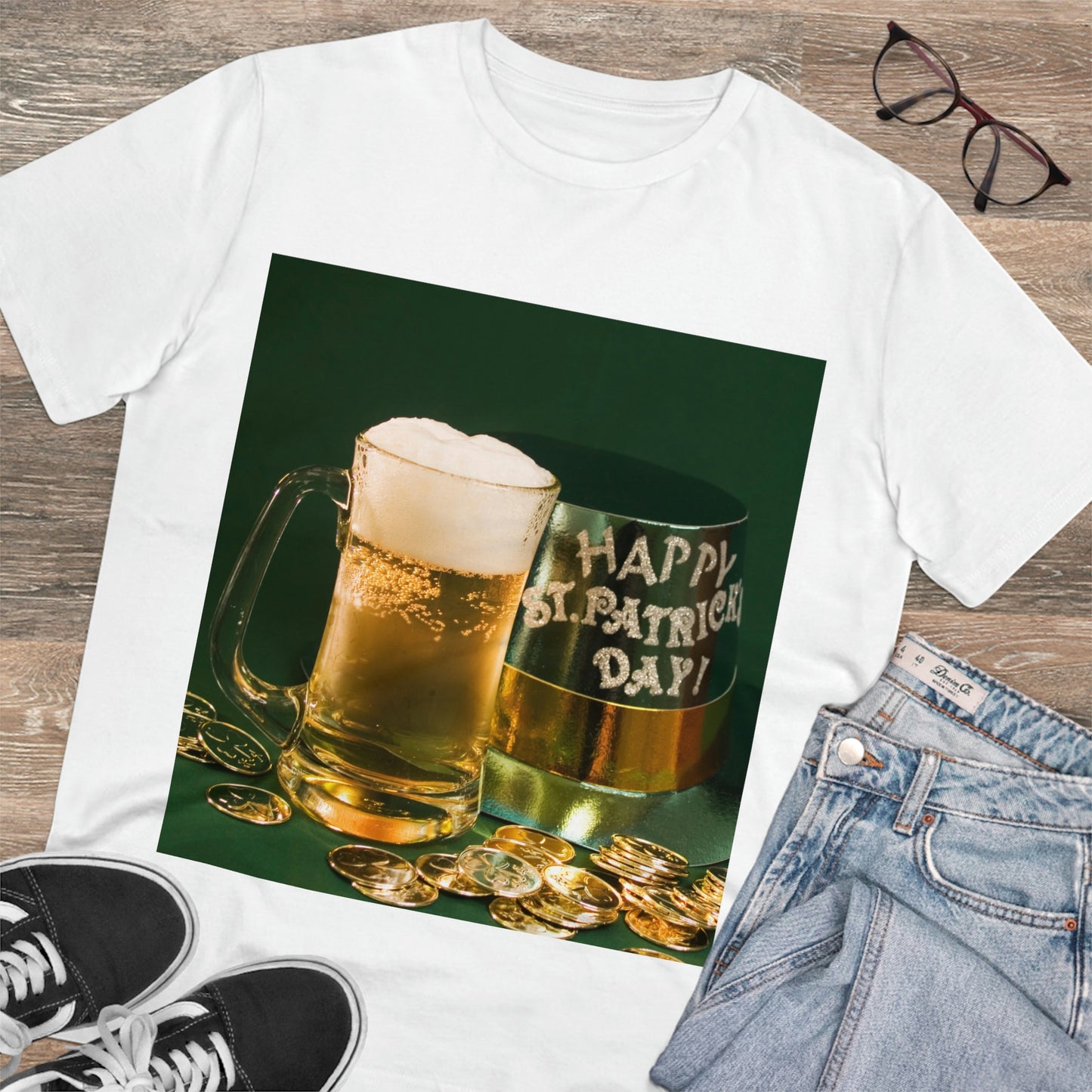 St Patrick's Beer Organic Creator T-shirt - Unisex