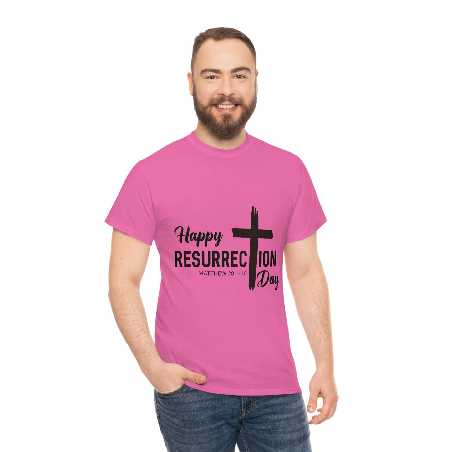 Happy Resurrection Day Unisex Heavy Cotton Tee