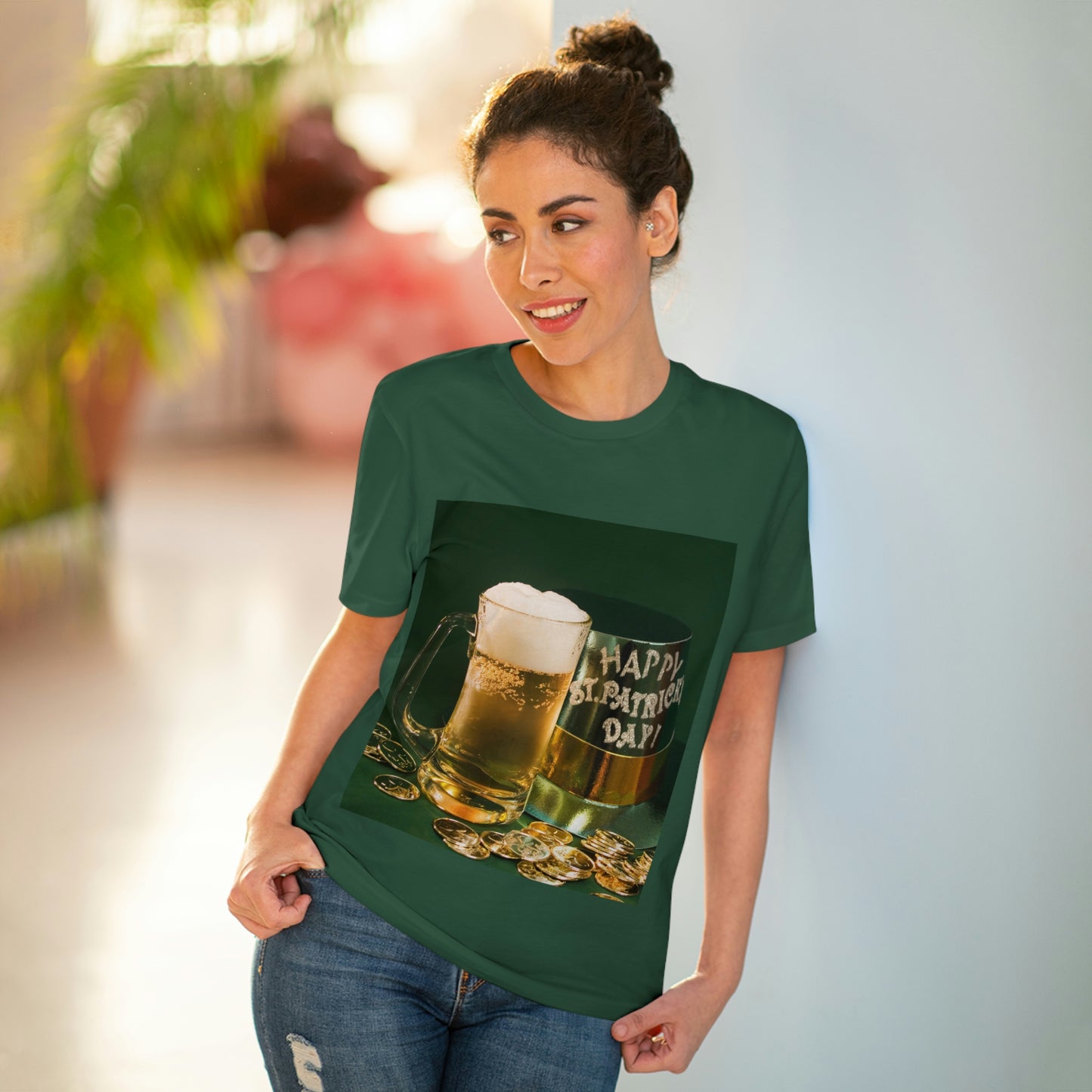 St Patrick's Beer Organic Creator T-shirt - Unisex