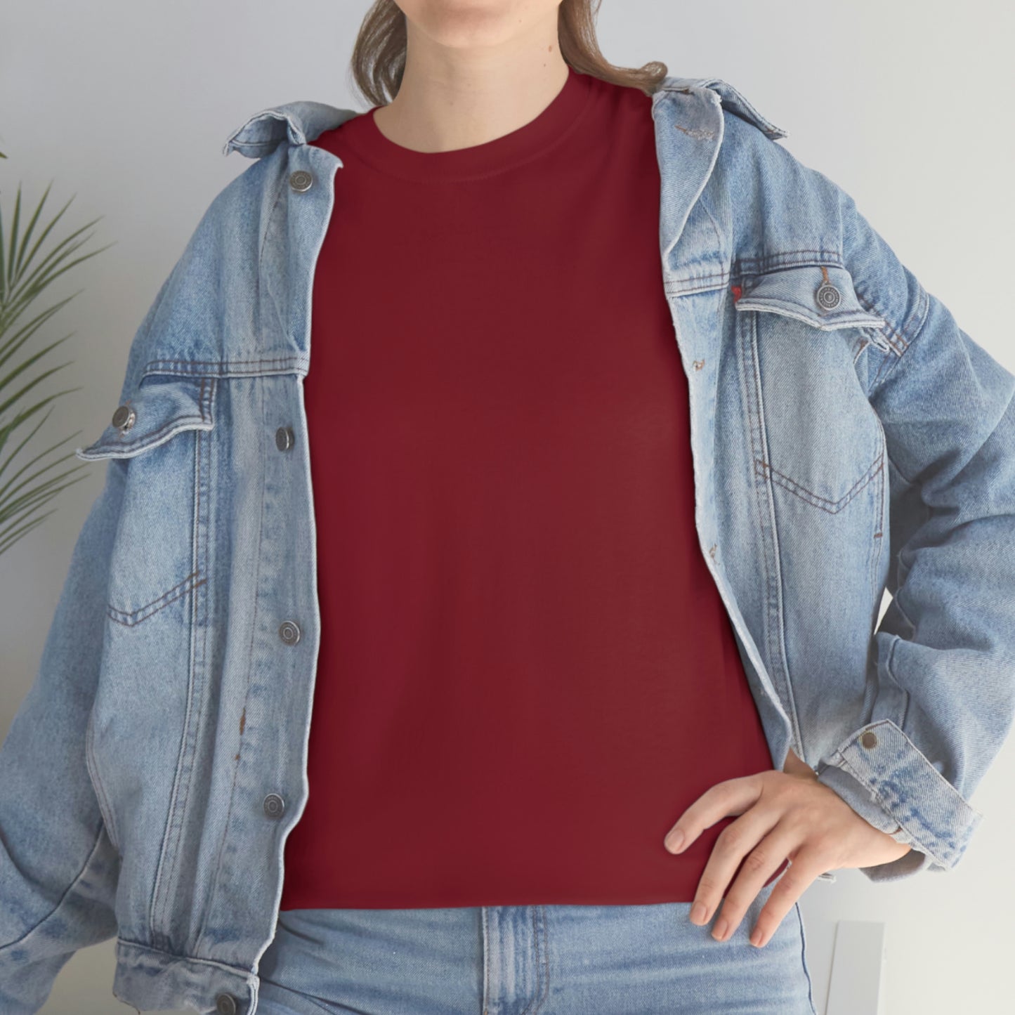 If I Could Get One More Chance With You Back View Unisex Heavy Cotton Tee