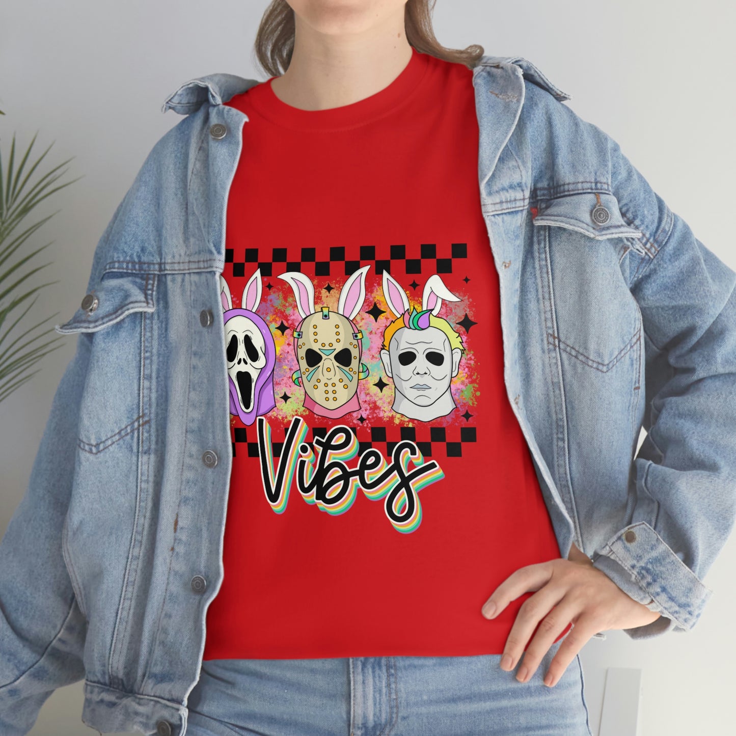 Horror Easter Vibes Unisex Heavy Cotton Tee