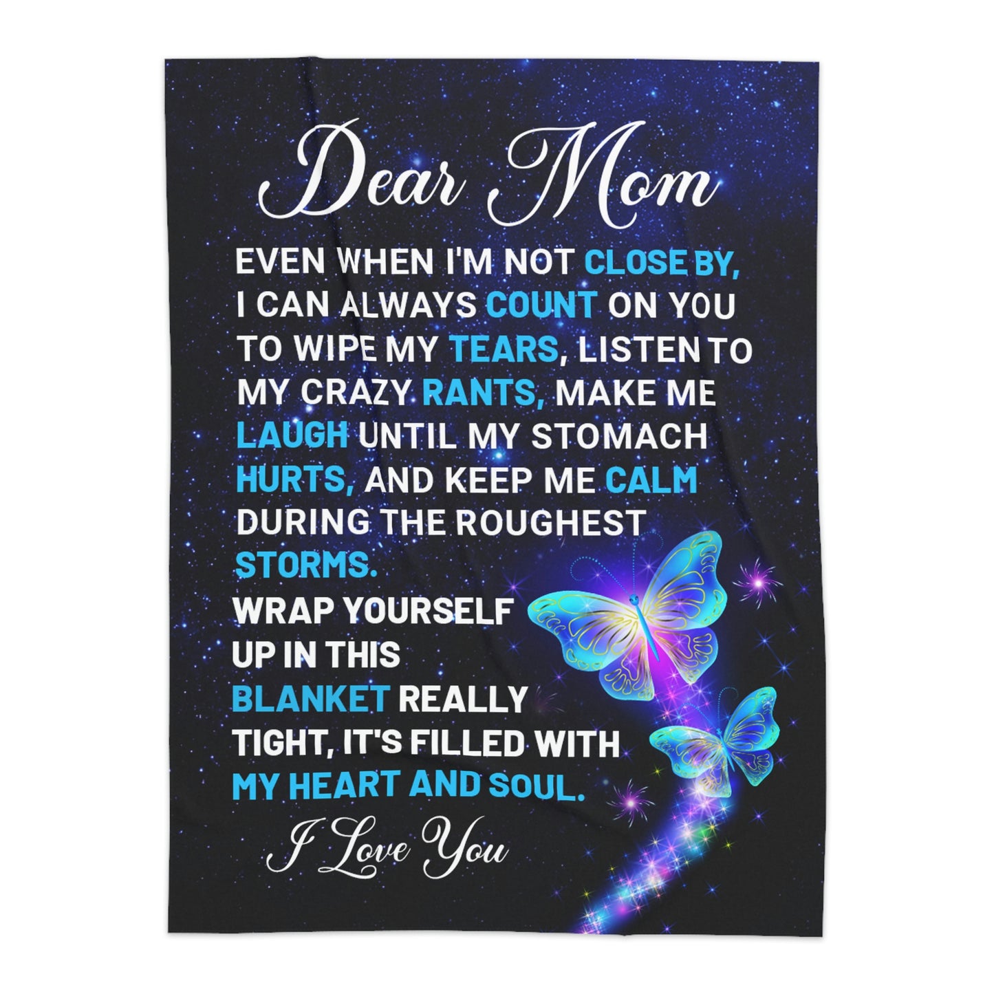 The Perfect Mother's Day Personalized Sherpa Blanket