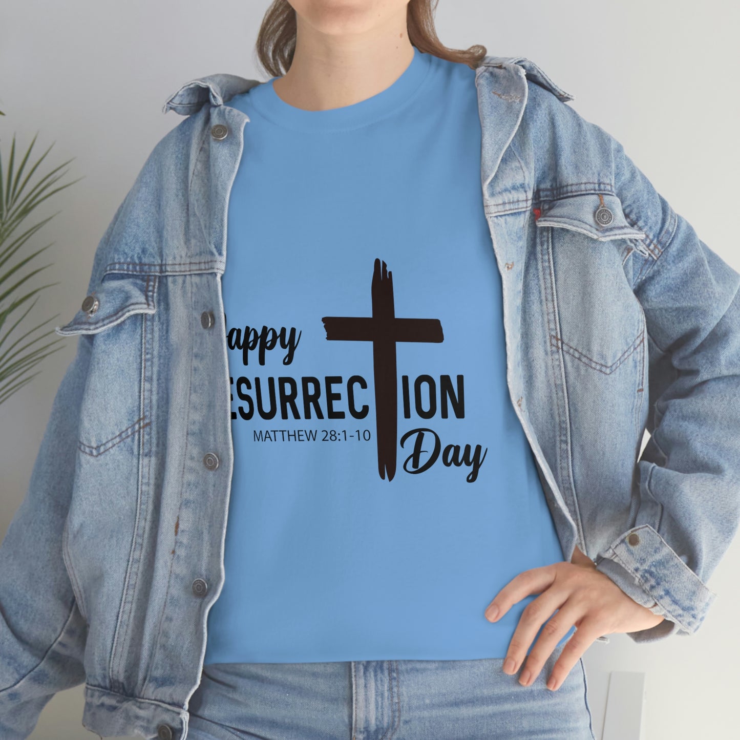 Happy Resurrection Day Unisex Heavy Cotton Tee
