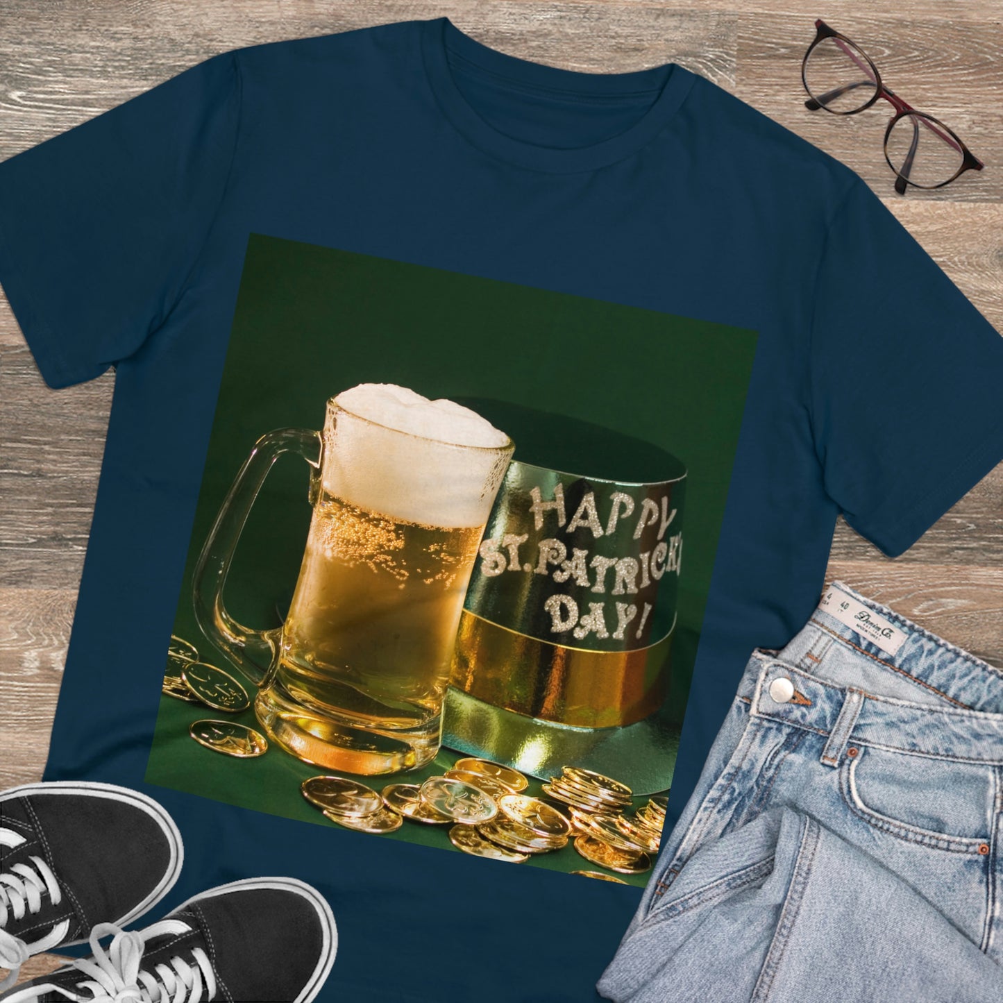 St Patrick's Beer Organic Creator T-shirt - Unisex