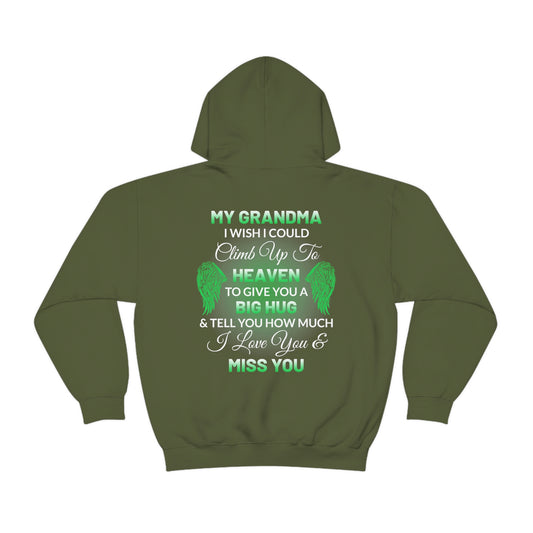 My Grandma I Miss You Unisex Heavy Blend™ Hooded Sweatshirt