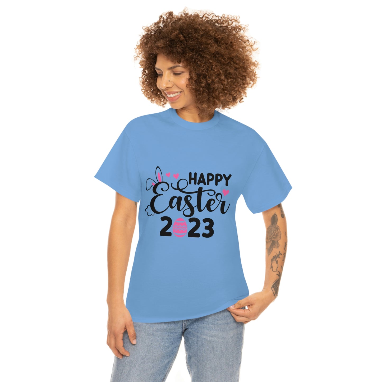 Happy Easter 2023 Unisex Heavy Cotton Tee