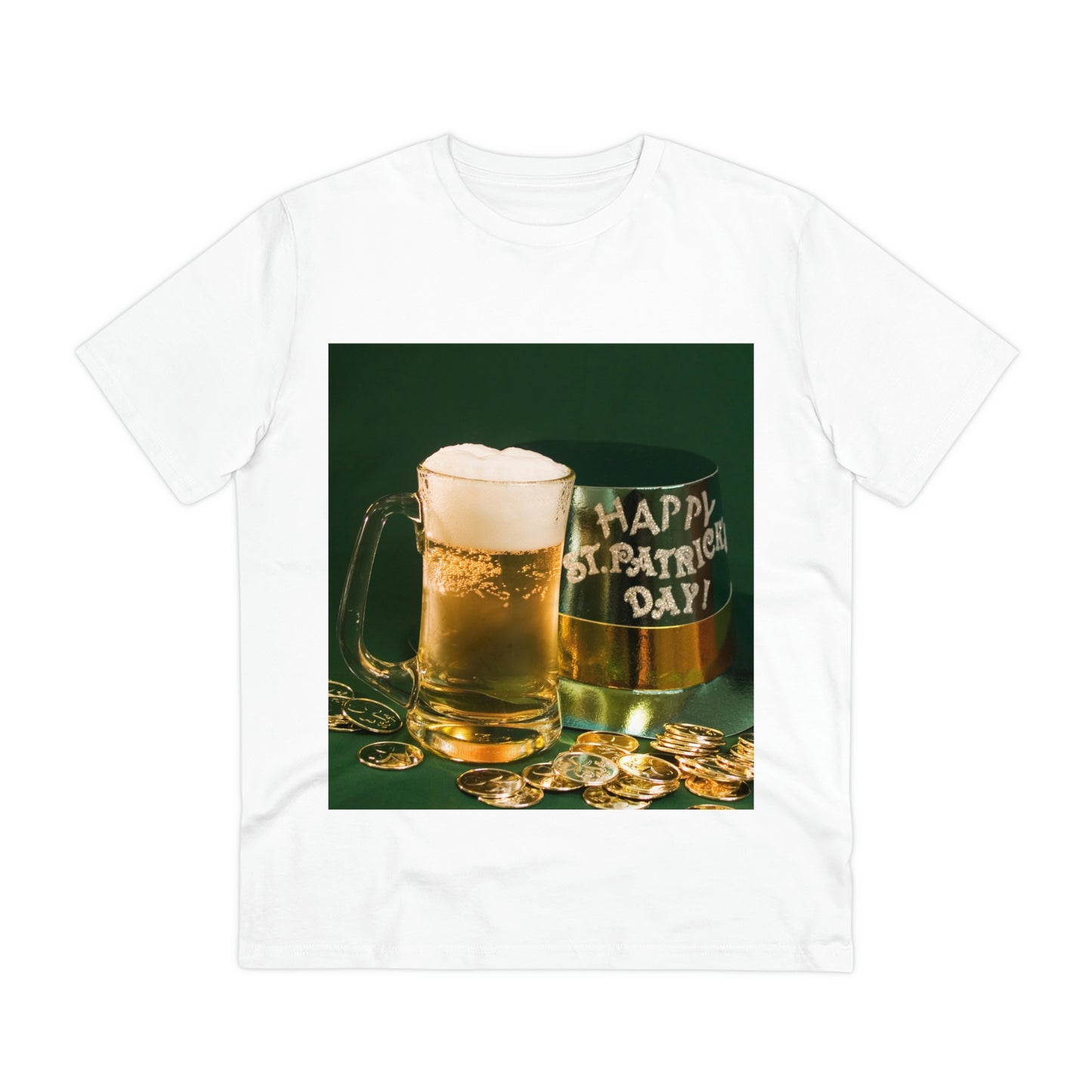 St Patrick's Beer Organic Creator T-shirt - Unisex