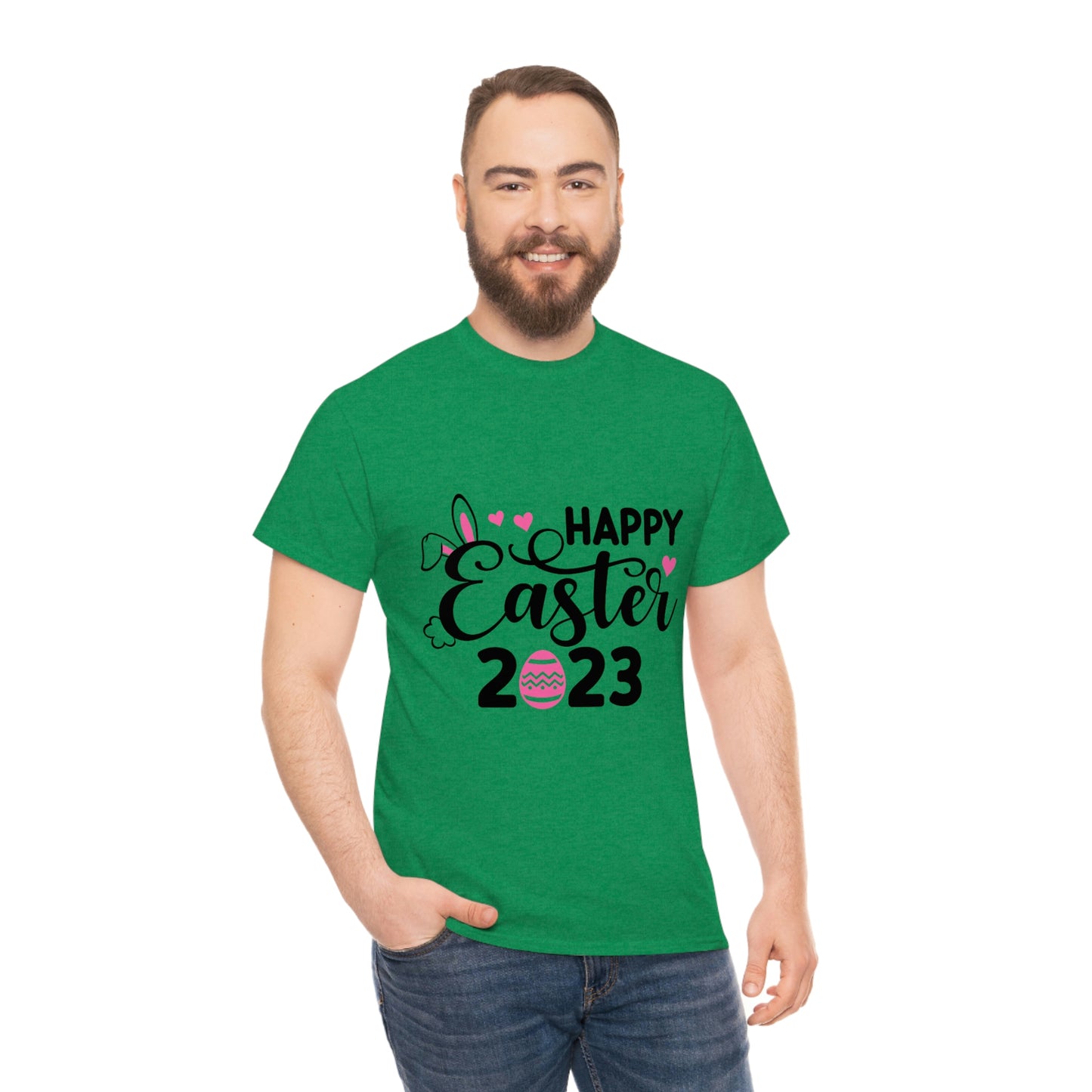Happy Easter 2023 Unisex Heavy Cotton Tee