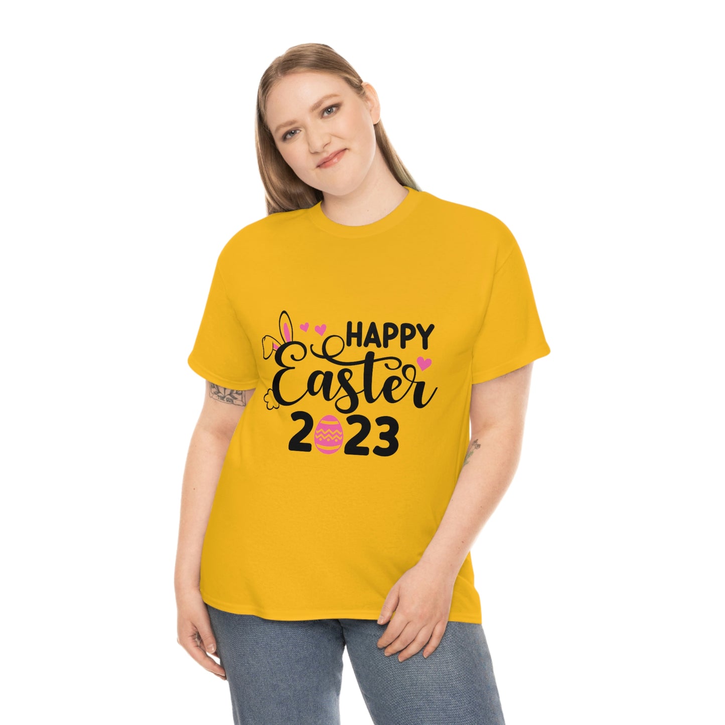 Happy Easter 2023 Unisex Heavy Cotton Tee
