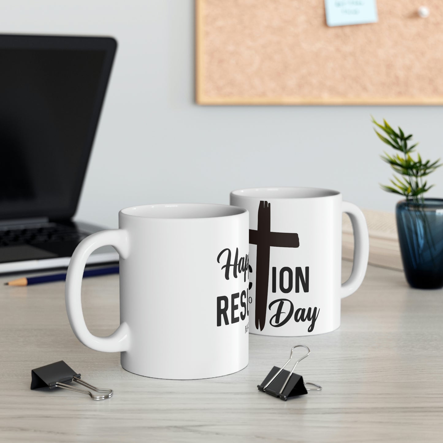 Happy Resurrection Day Ceramic Mug 11oz