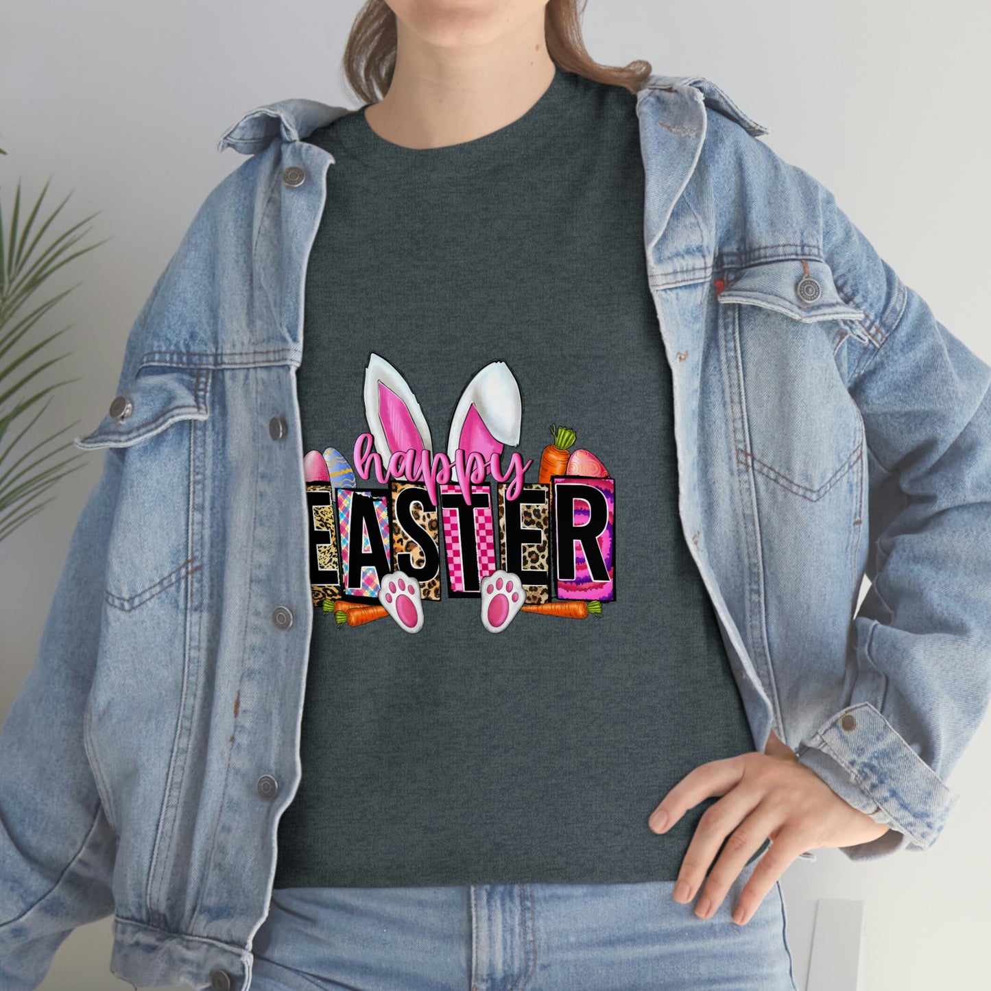 Easter Bunny Unisex Heavy Cotton Tee