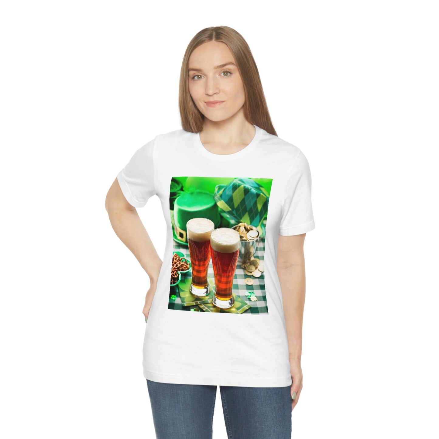 St Patrick's Black Unisex Jersey Short Sleeve Tee