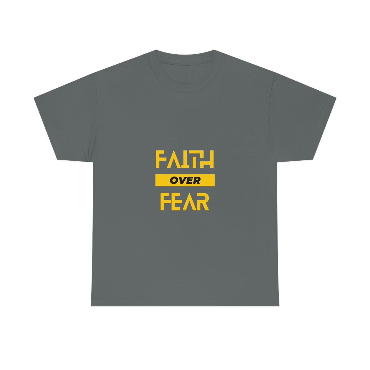 Faith Over Fear Unisex Heavy Cotton Tee
