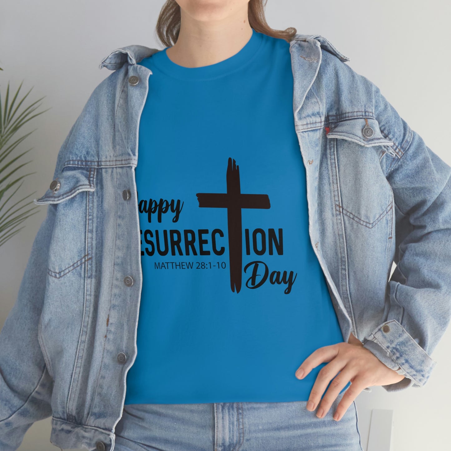 Happy Resurrection Day Unisex Heavy Cotton Tee