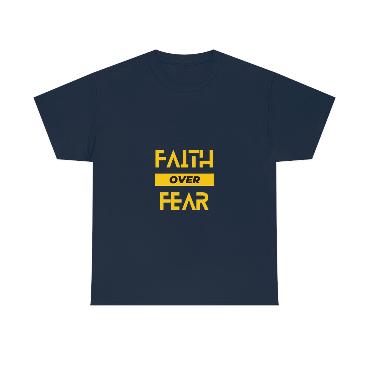 Faith Over Fear Unisex Heavy Cotton Tee