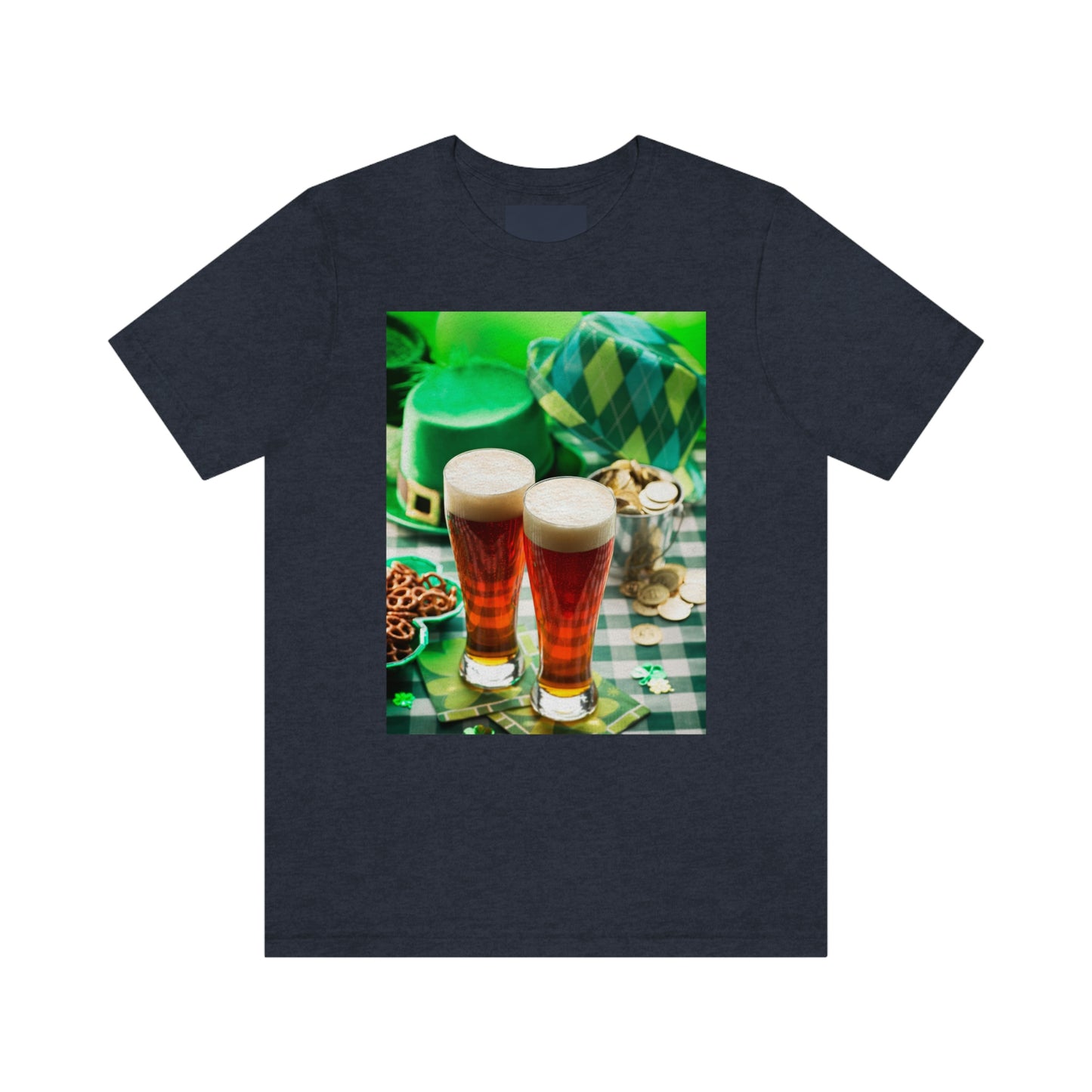 St Patrick's Black Unisex Jersey Short Sleeve Tee