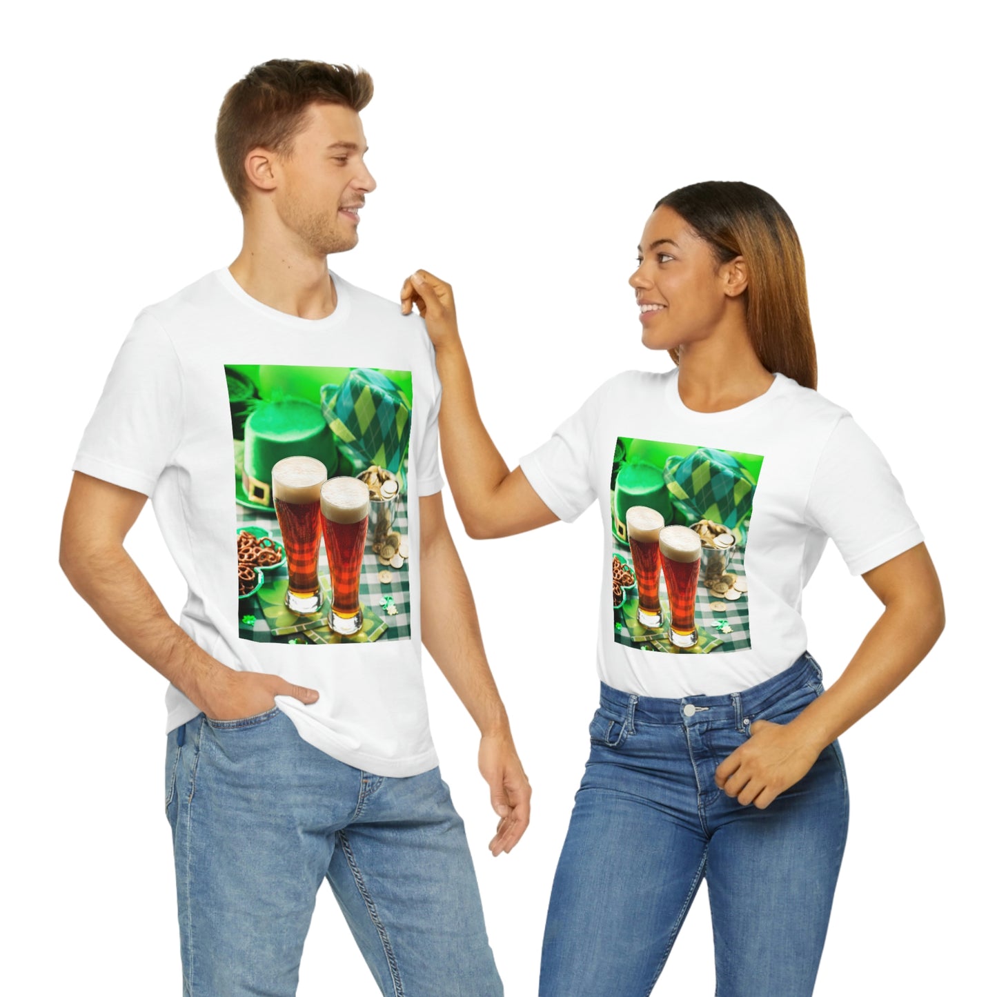 St Patrick's Black Unisex Jersey Short Sleeve Tee