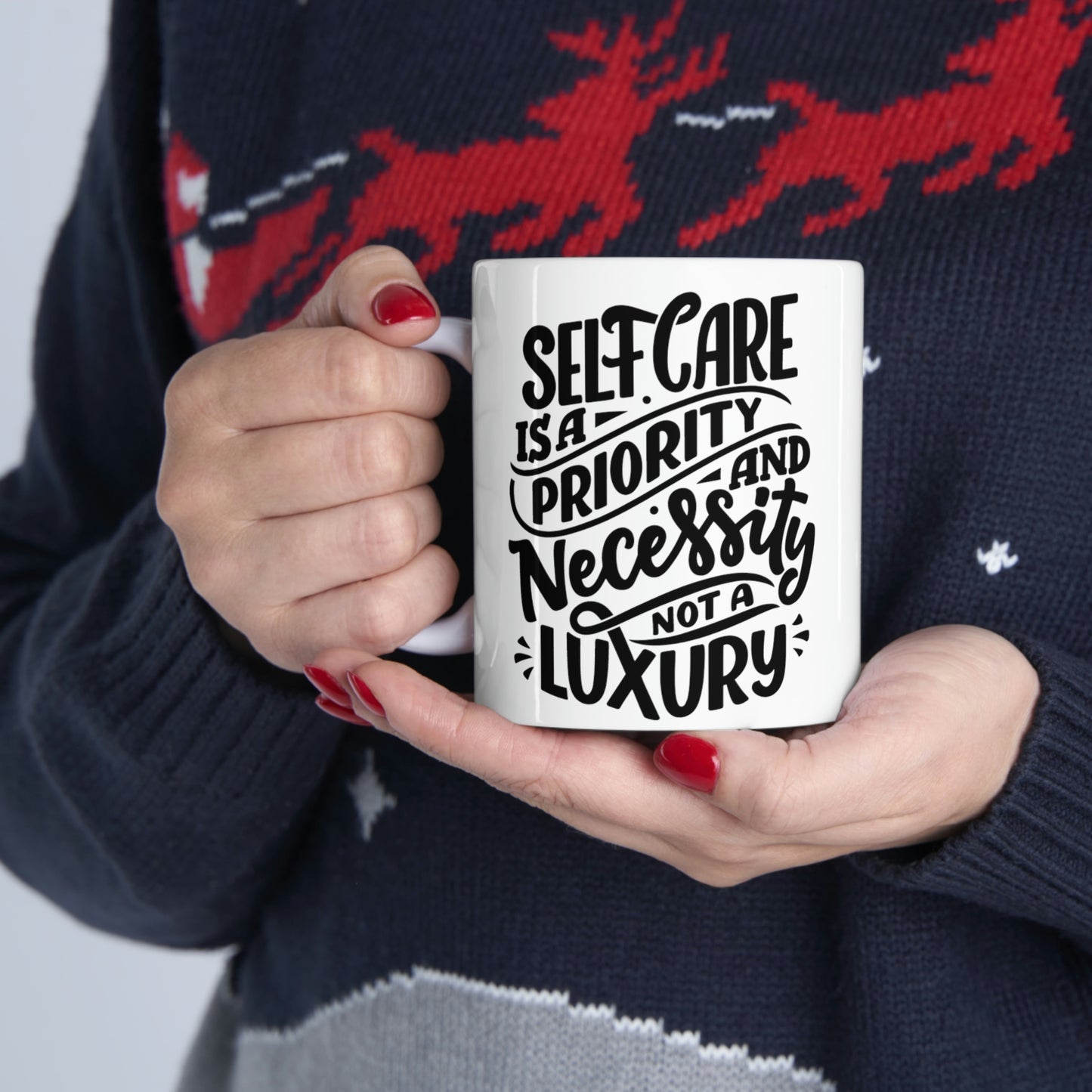 SelfCare Is A Priority Ceramic Mug 11oz