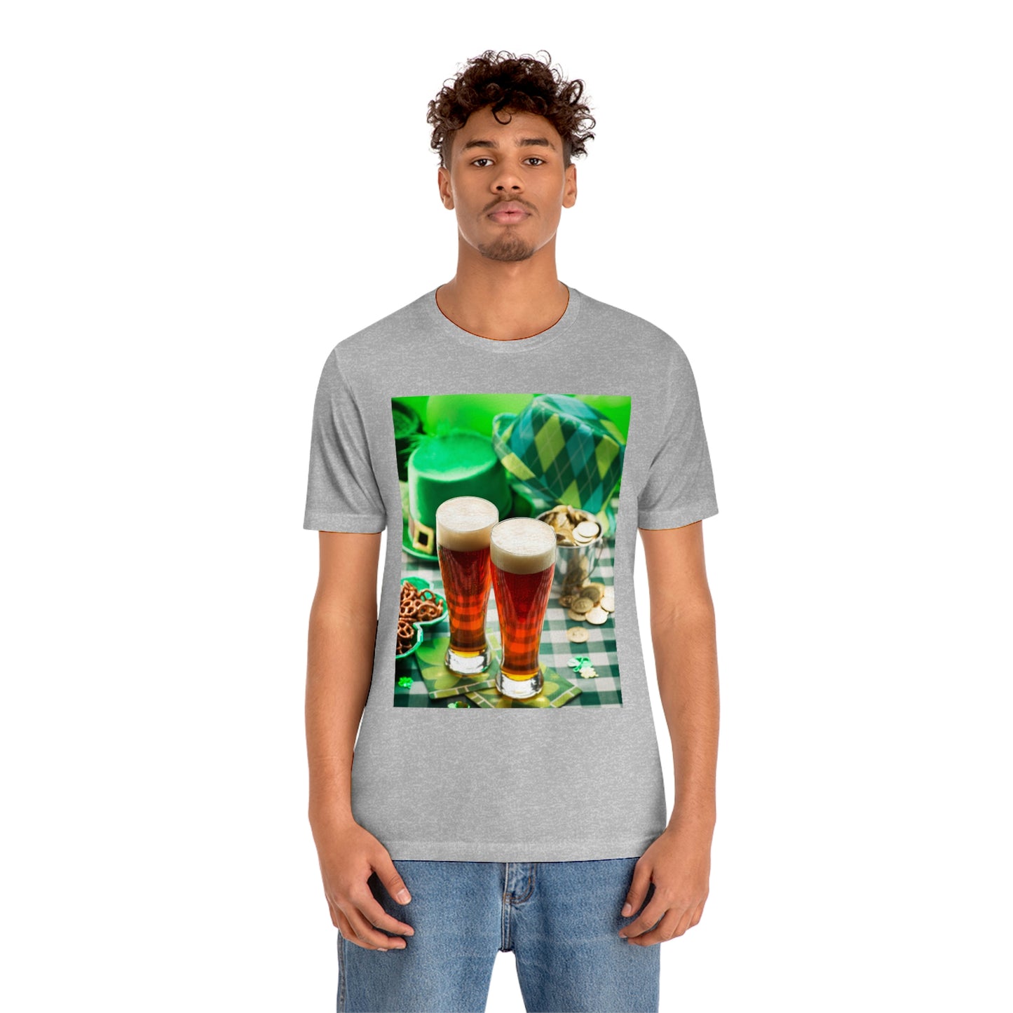 St Patrick's Black Unisex Jersey Short Sleeve Tee