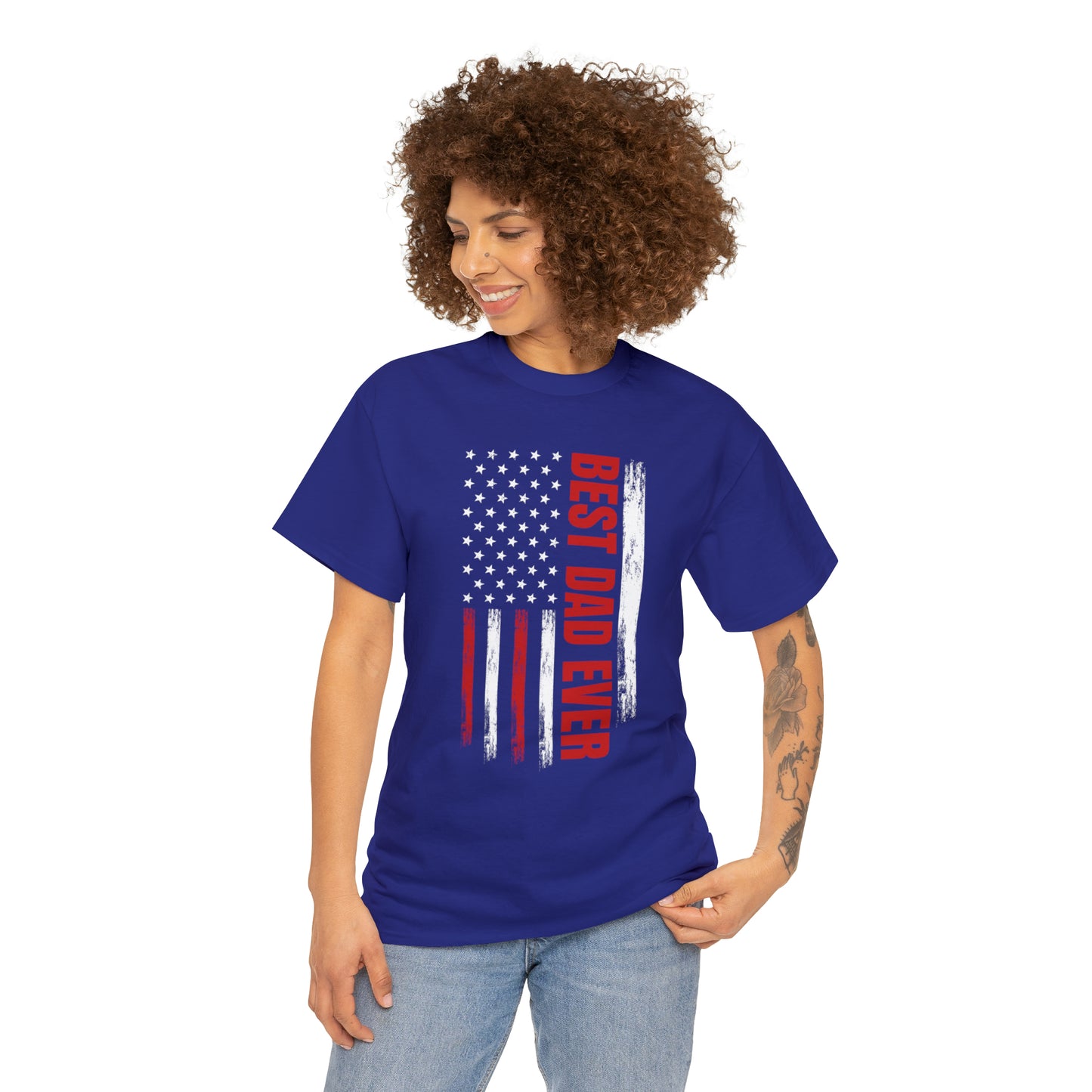 Best Dad Ever Unisex Heavy Cotton Tee