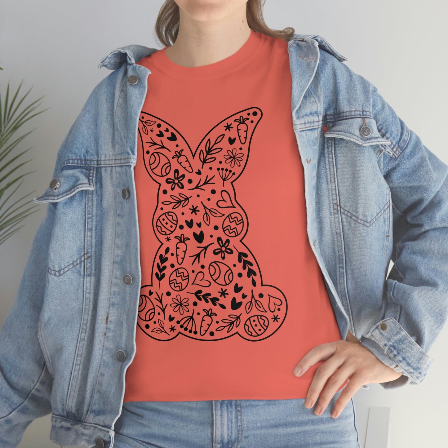 Easter Bunny Unisex Heavy Cotton Tee
