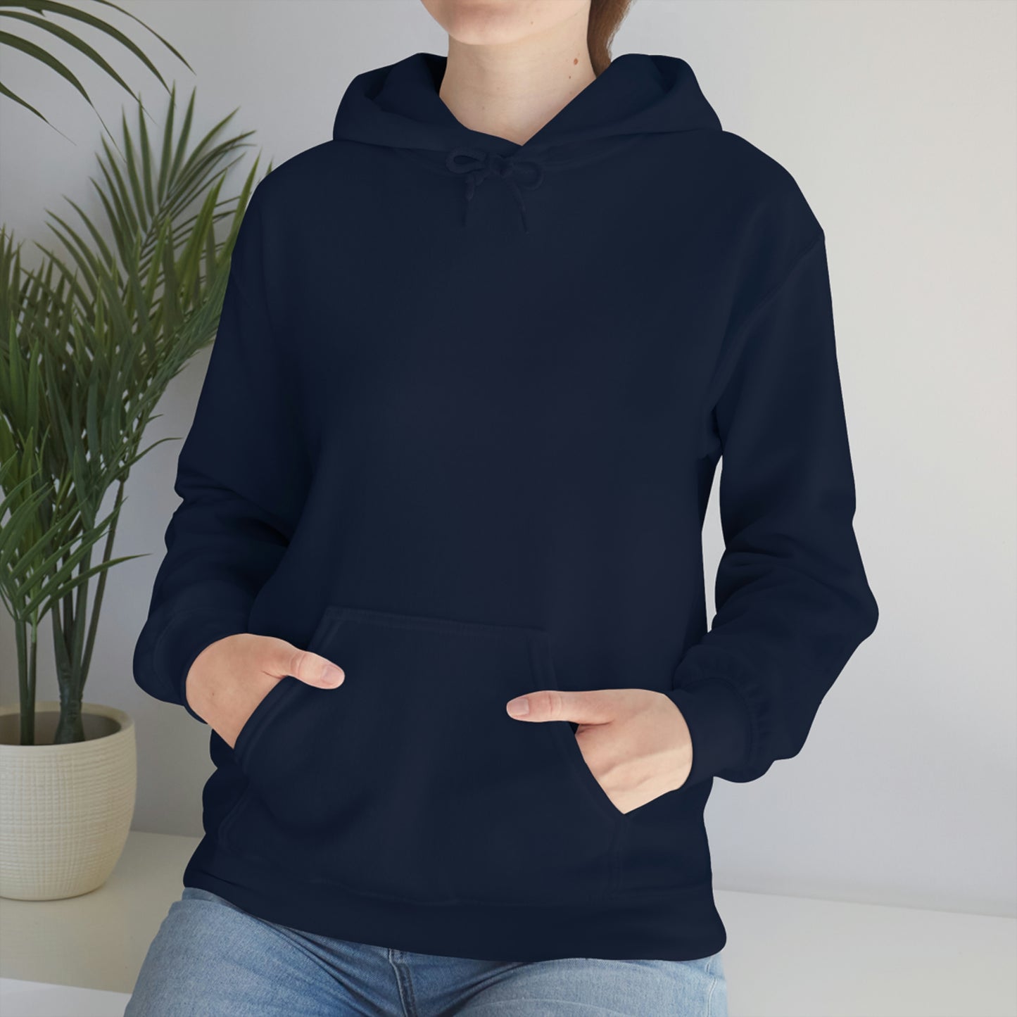 Mom My Heart Lives In Heaven Unisex Heavy Blend™ Hooded Sweatshirt