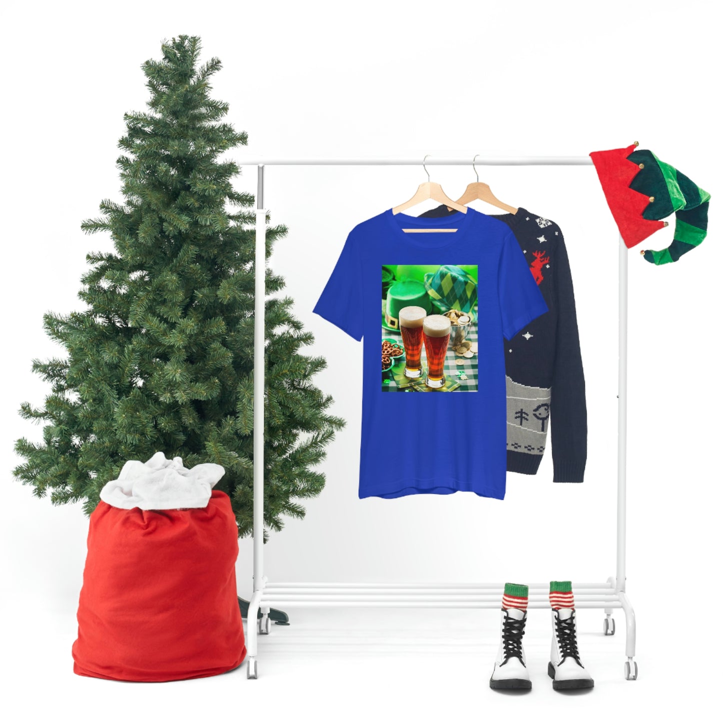 St Patrick's Black Unisex Jersey Short Sleeve Tee