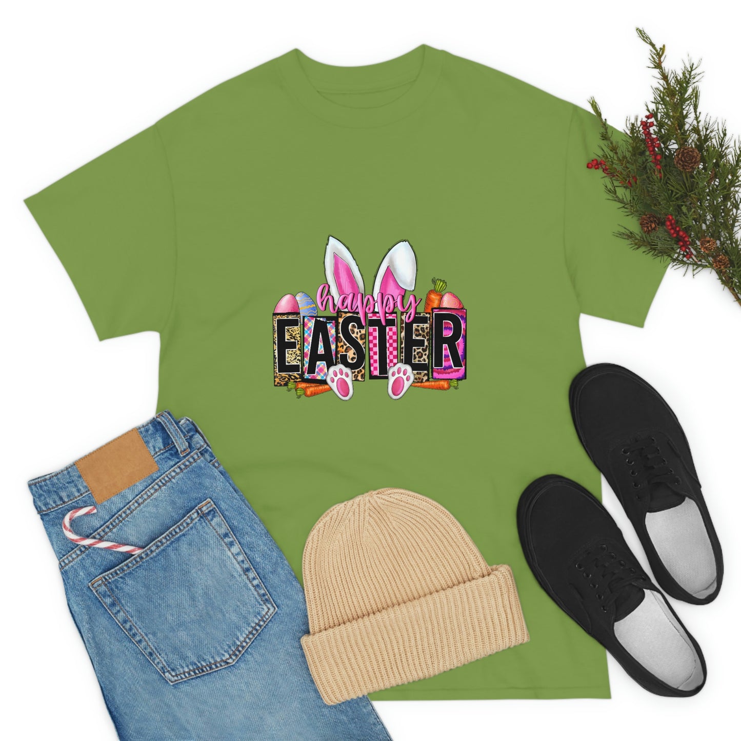 Easter Bunny Unisex Heavy Cotton Tee