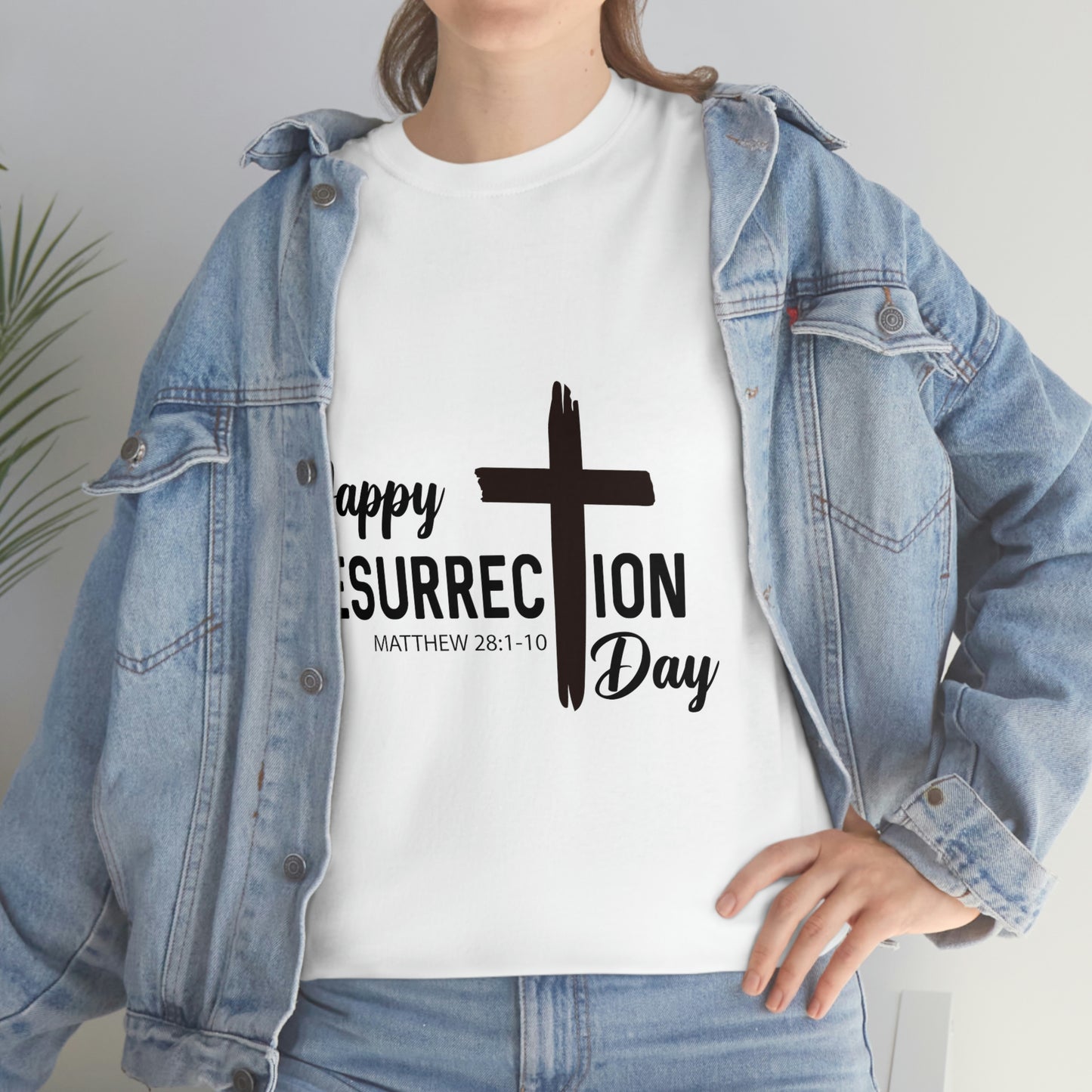 Happy Resurrection Day Unisex Heavy Cotton Tee