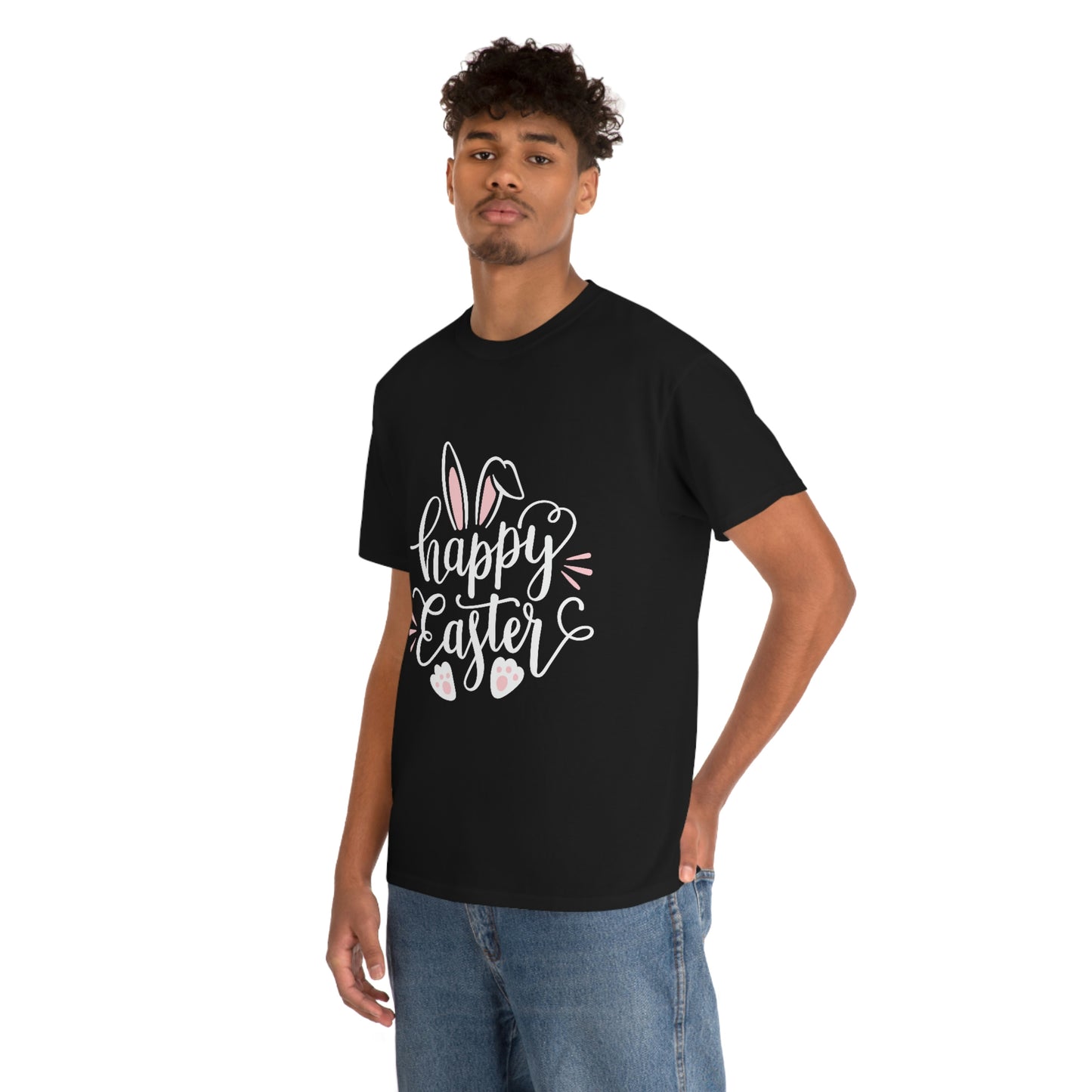 Happy Easter Bunny Unisex Heavy Cotton Tee