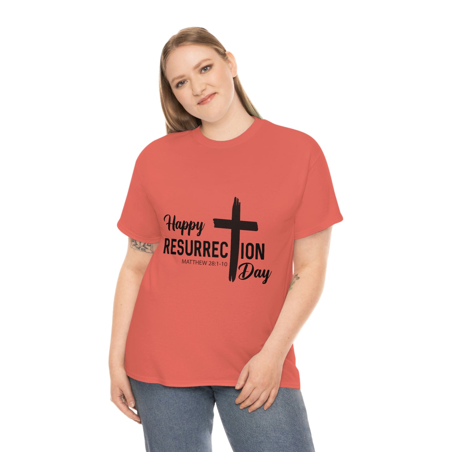 Happy Resurrection Day Unisex Heavy Cotton Tee