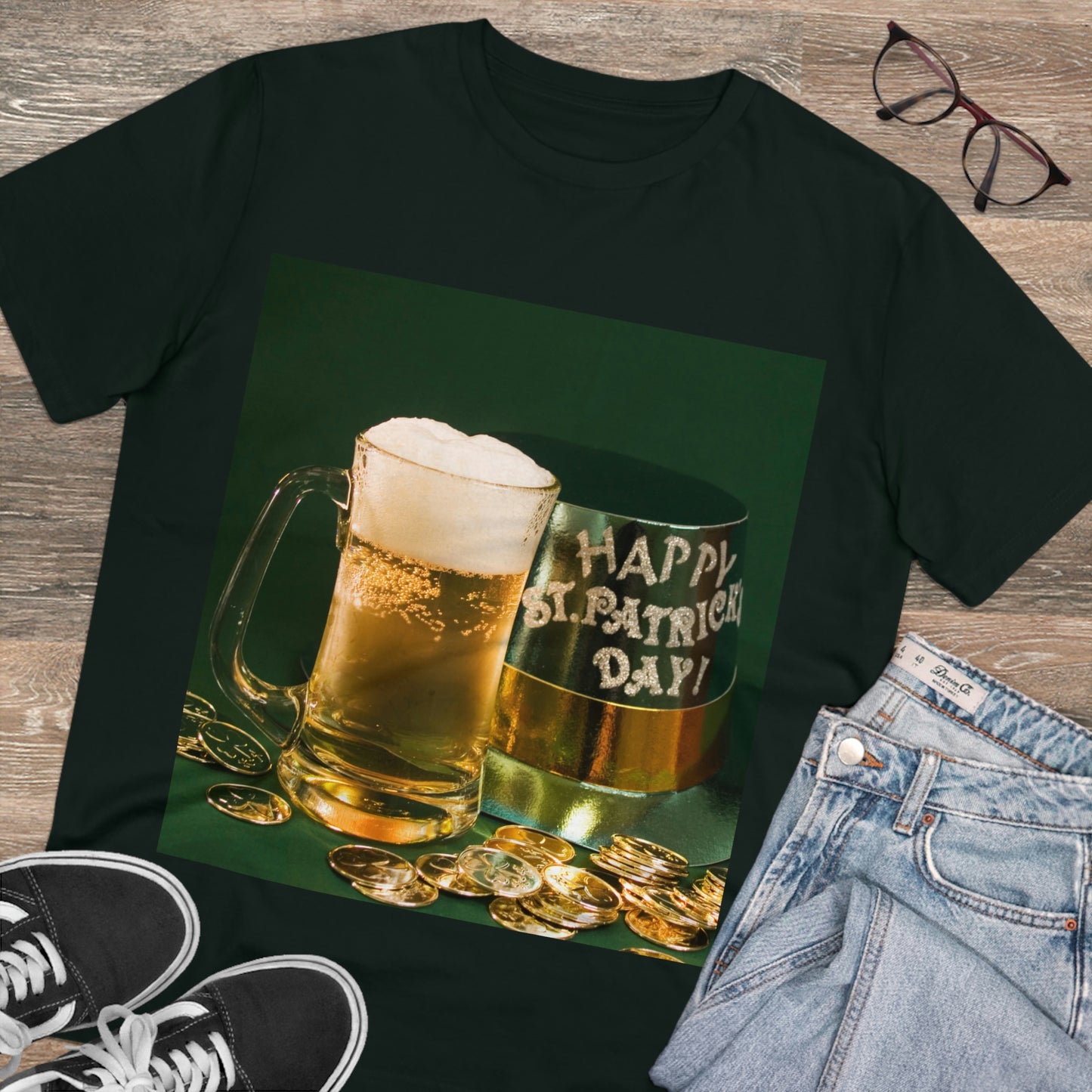 St Patrick's Beer Organic Creator T-shirt - Unisex