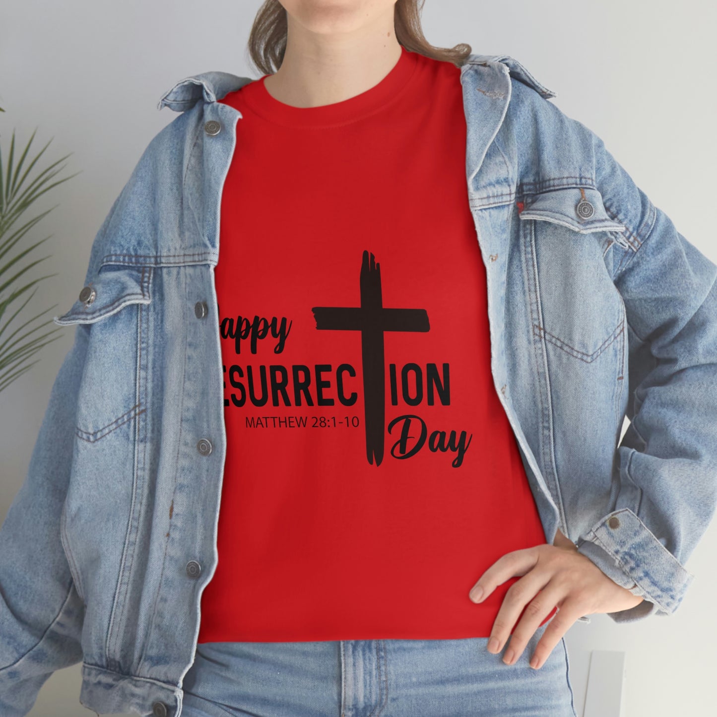 Happy Resurrection Day Unisex Heavy Cotton Tee